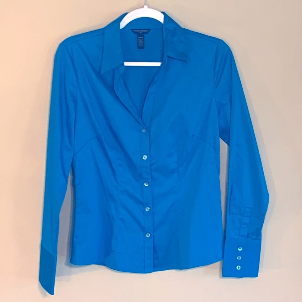 Banana Republic Button-down stretch top, Small